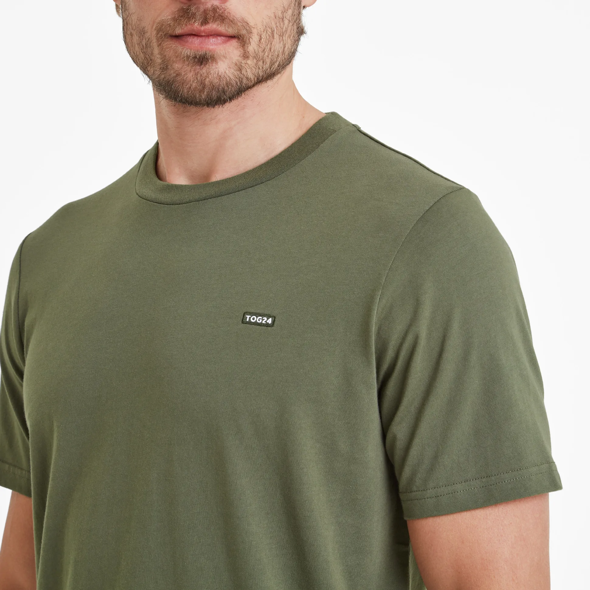 Howard Mens 100% Cotton Supersoft T-Shirt - Forage Green