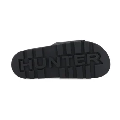 Hunter Core Embossed Slider Unisex - Black