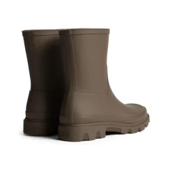 Hunter Downpour Short Boot Mens - Chocolate Brown