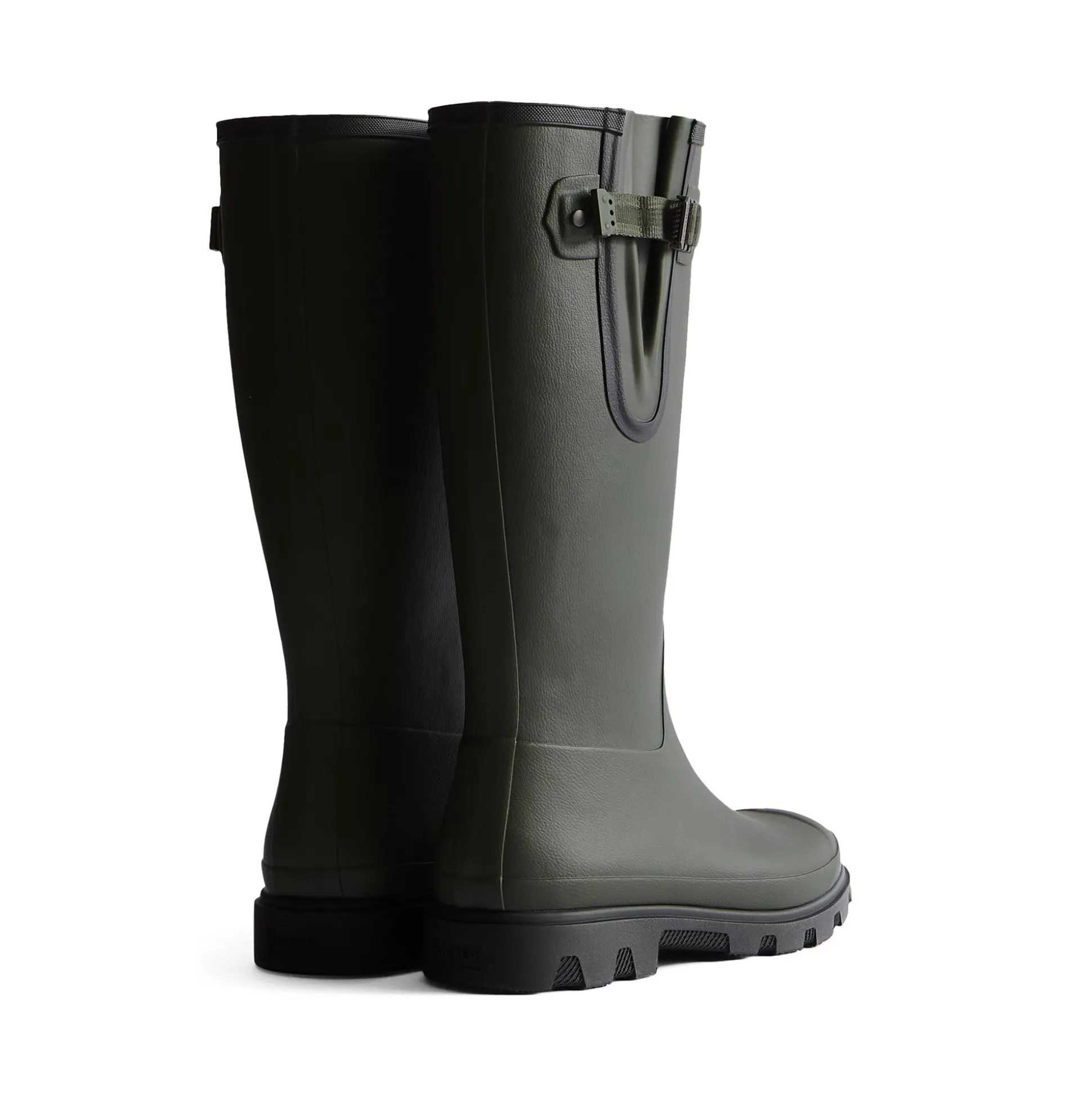 Hunter Field Downpour Adjustable Boot Mens - Dark Olive
