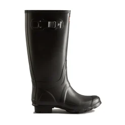 Hunter Huntress Womens Wide Leg Wellington Boots - Black