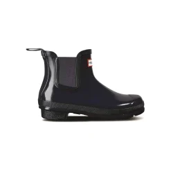 Hunter Original Chelsea Gloss Boot Womens - Navy