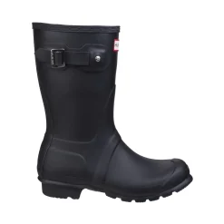 Hunter Original Short Womens Wellington Boots - Black