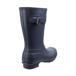 Hunter Original Short Womens Wellington Boots - Navy