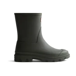 Hunter Unisex Downpour Short Boot Mens - Dark Olive