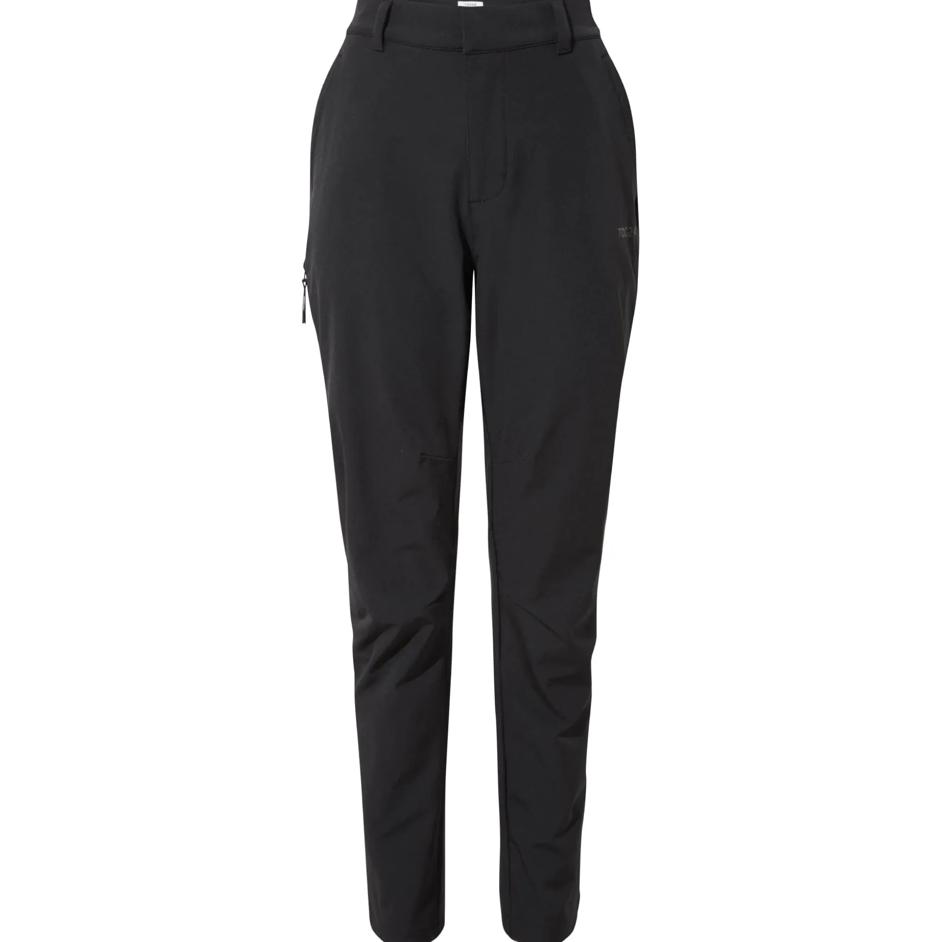 Hurstead Mens Softshell Walking Trousers Short - Black