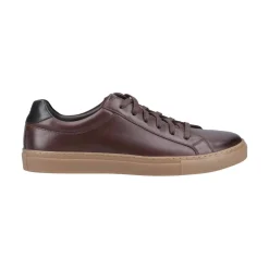 Hush Puppies Colton Mens Cupsole - Coffee