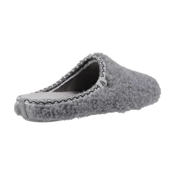Hush Puppies Good Slipper Teddy Mule Womens - Grey