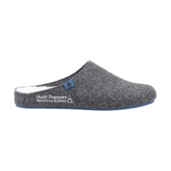 Hush Puppies The Good Slipper Mens - Charcoal