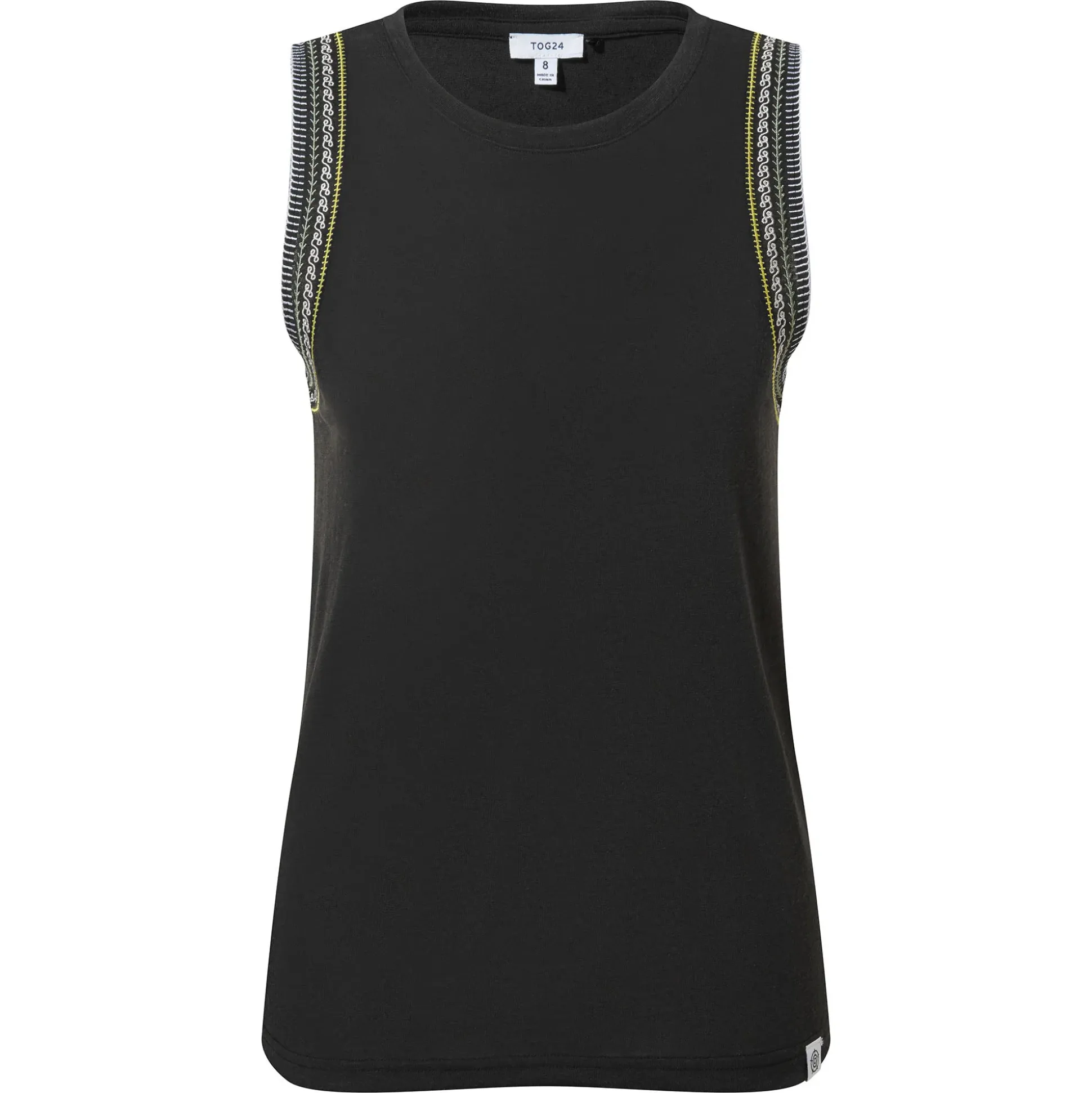 Iris Womens Vest - Washed Black