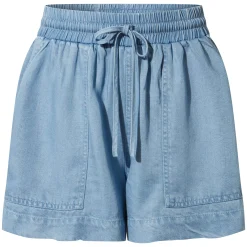 Jessica Womens Tencel Lyocel Shorts - Faded Indigo