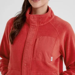 Kayford Womens Microfleece Jacket - Cranberry