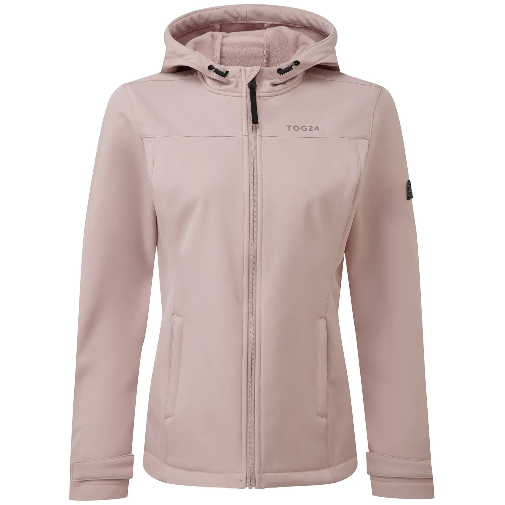 Keld Womens Shower Resistant Hooded Softshell Jacket - Dusky Pink