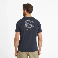 Lakes Mens 100% Cotton Supersoft T-Shirt - Dark Indigo
