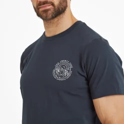 Lakes Mens 100% Cotton Supersoft T-Shirt - Dark Indigo