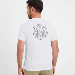 Lakes Mens 100% Cotton Supersoft T-Shirt - White