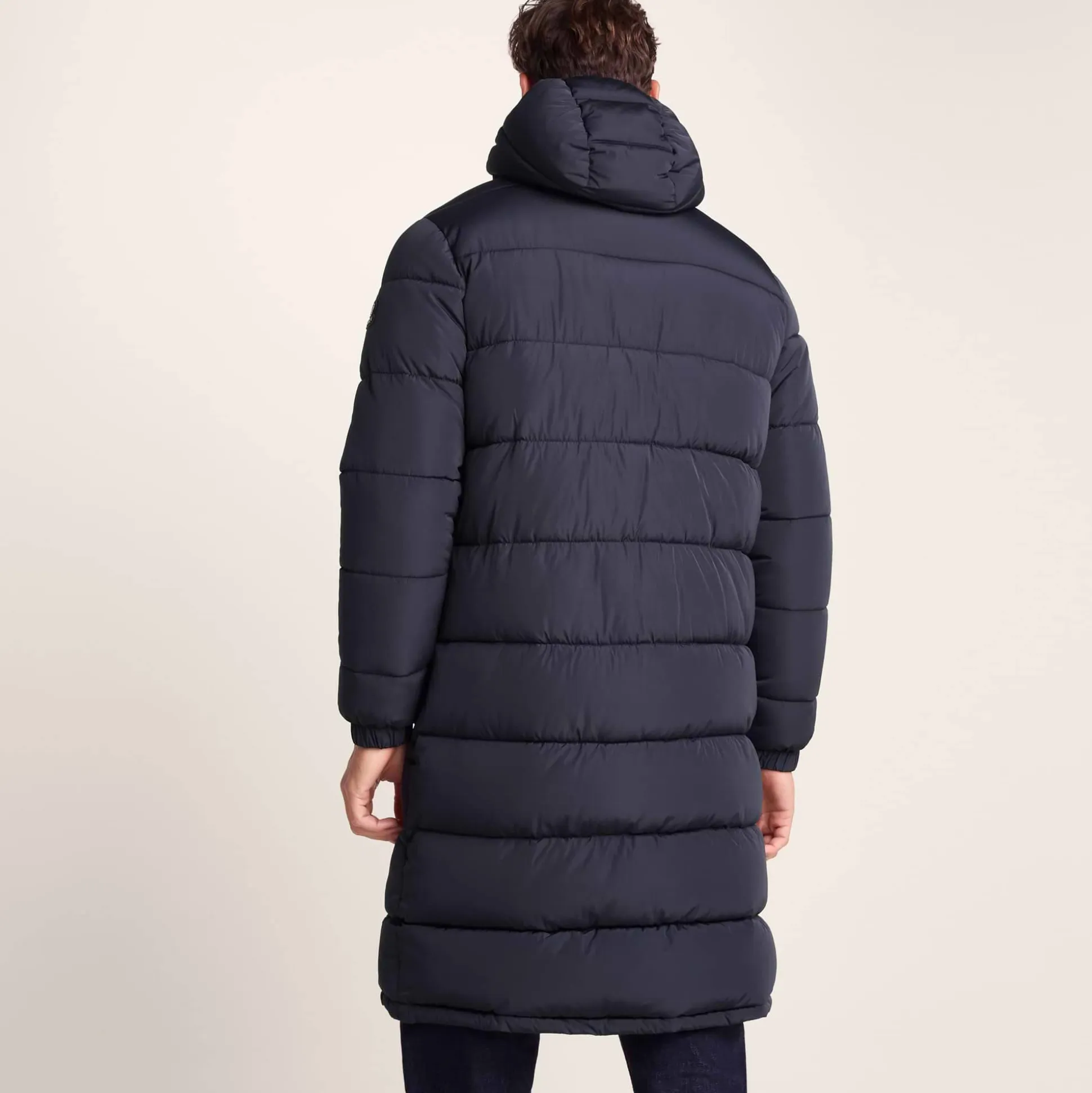Langrick Mens Long Insulated Jacket - Dark Indigo