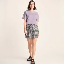 Laurie Womens 100% Cotton Supersoft Boxy Fit T-Shirt - Lilac Blossom