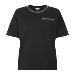 Laurie Womens 100% Cotton Supersoft Boxy Fit T-Shirt - Washed Black