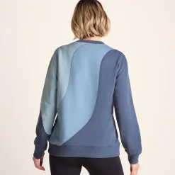 Lawla Womens Oversized Supersoft Sweat - Smokey Blue