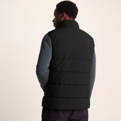 Leighton Mens Shower Resistant Insulated Gilet - Black