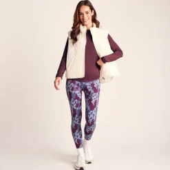 Leonie Womens Long Sleeve Performance Top - Black Raspberry