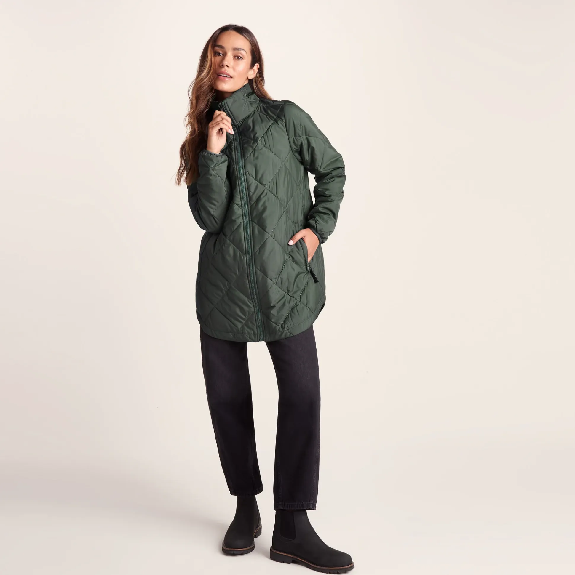 Lyra Womens Waterproof 3in1 Jacket - Racing Green