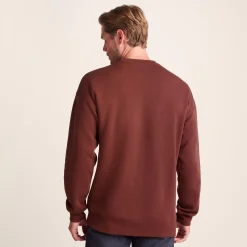 Lytham Mens Supersoft Sweat - Port