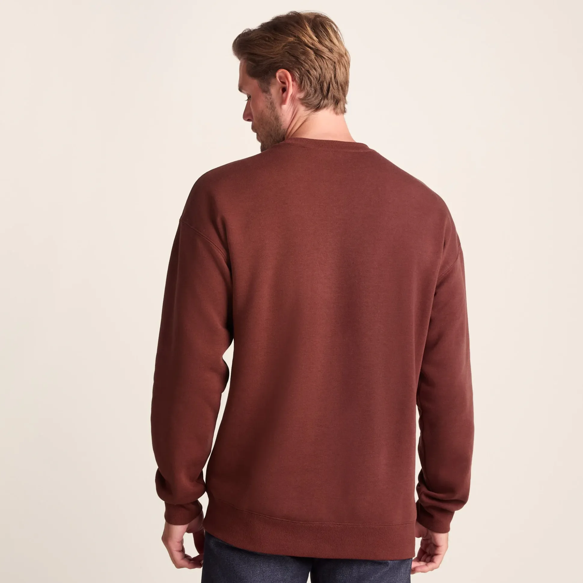 Lytham Mens Supersoft Sweat - Port