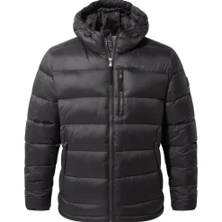 Maloney Mens Wind Resistant Insulated Jacket - Black