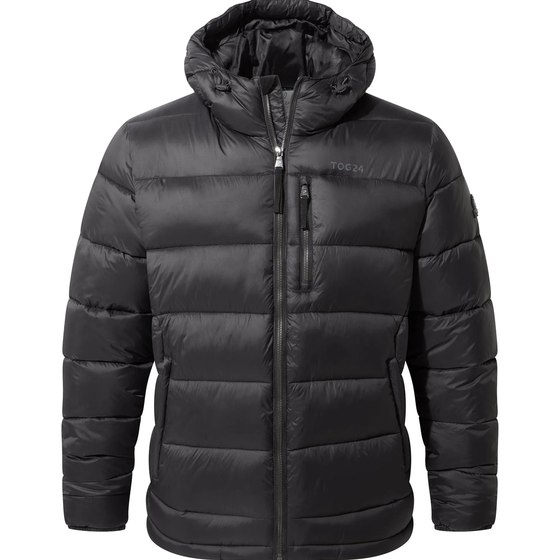 Maloney Mens Wind Resistant Insulated Jacket - Black
