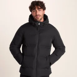 Menka Mens Shower Resistant Insulated Jacket - Black