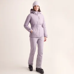 Meribel Womens Performance Waterproof Ski Jacket - Lavender Grey