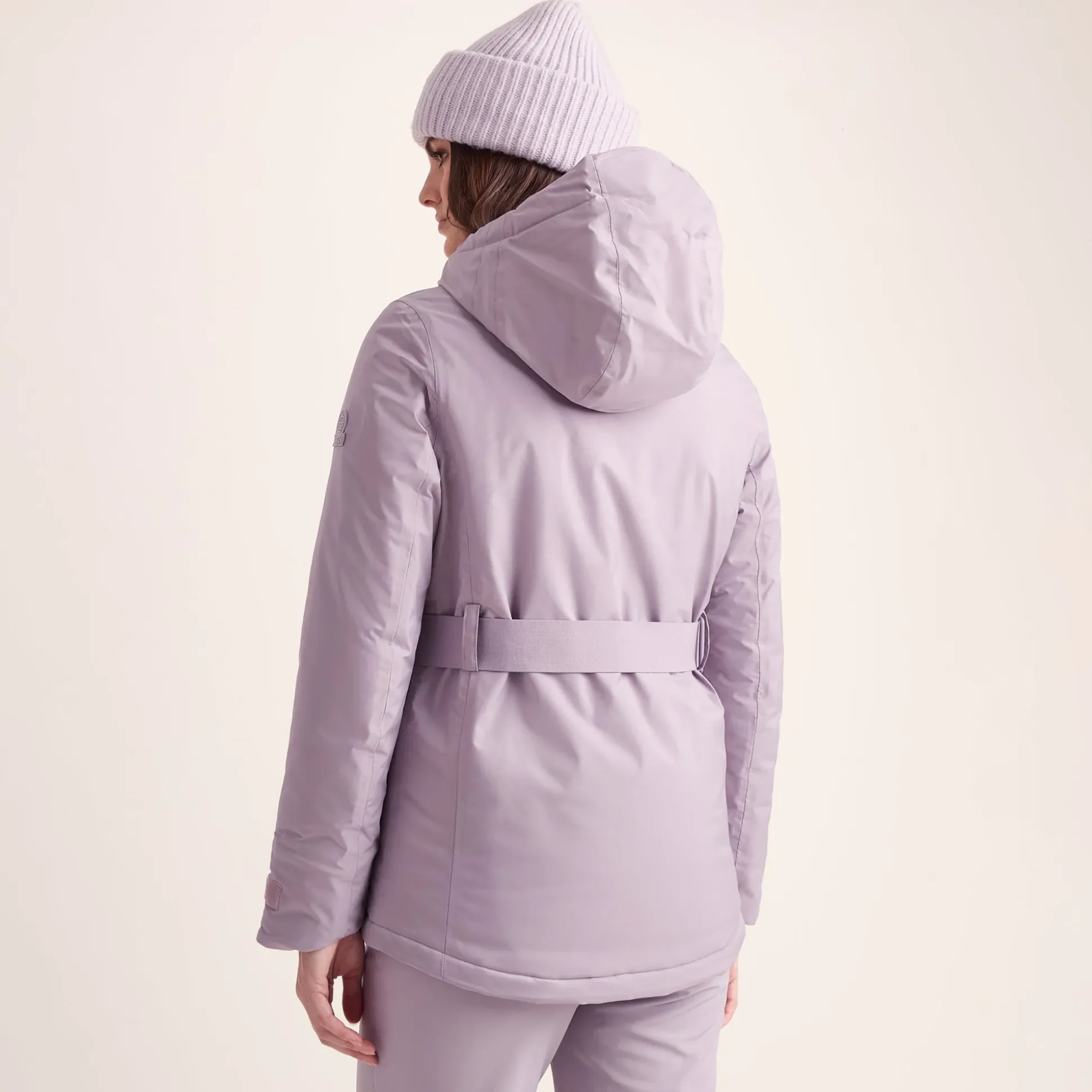 Meribel Womens Performance Waterproof Ski Jacket - Lavender Grey
