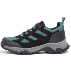 Mesa Womens Low Walking Shoe - Black/Teal
