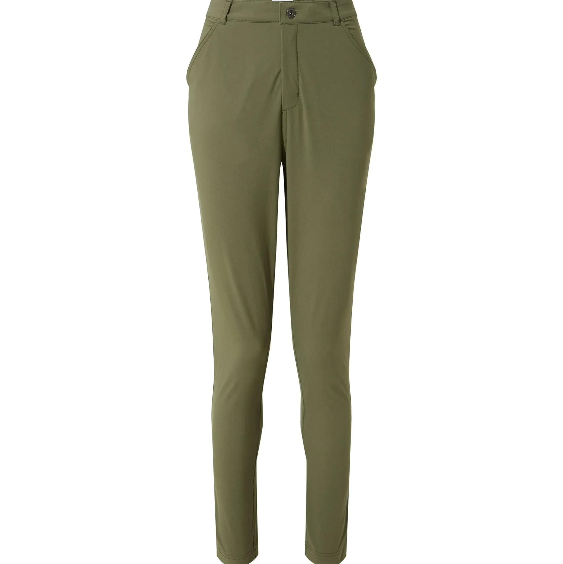 Milton Womens Water Resistant Slim Trouser Regular - Khaki