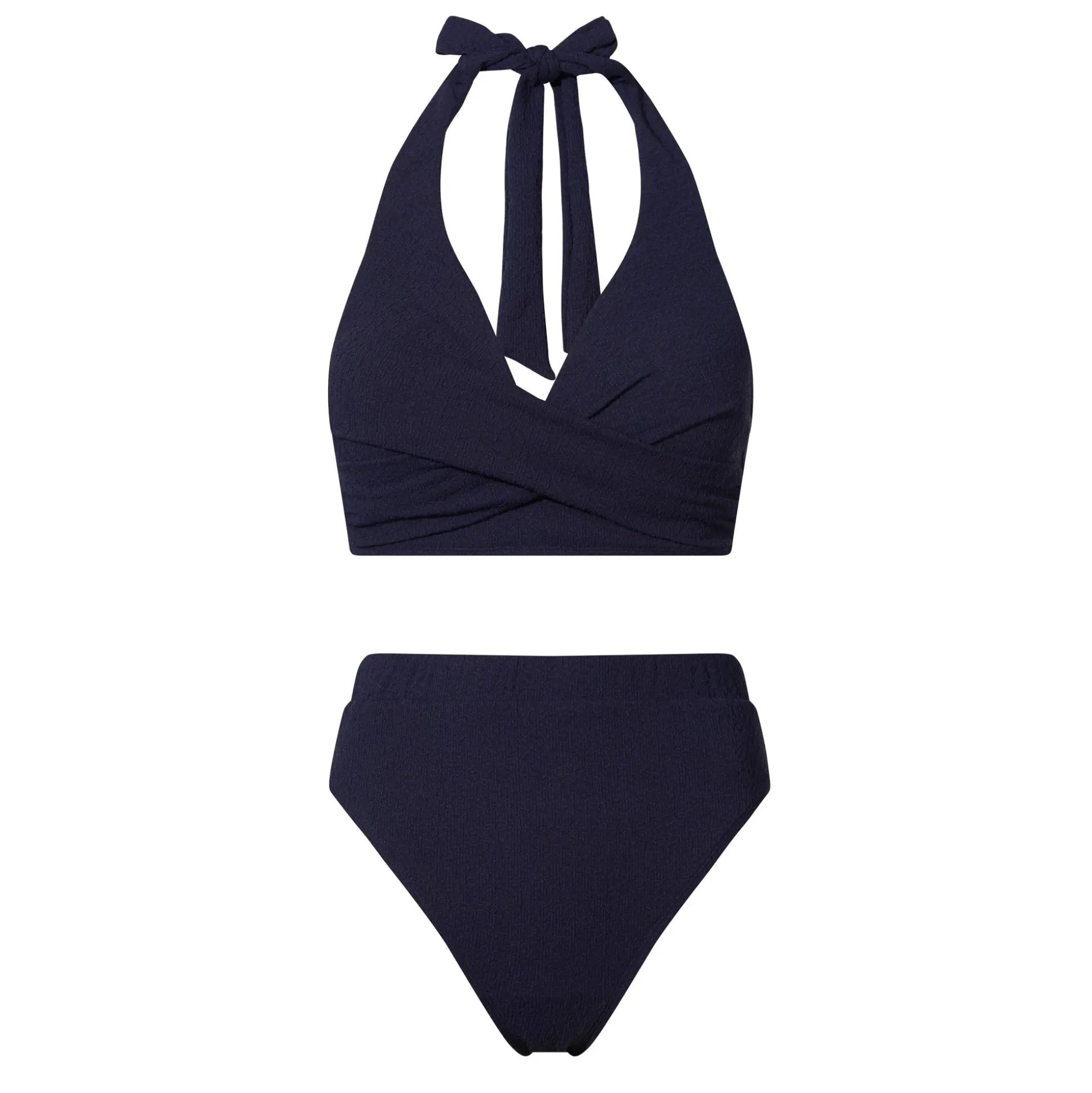 Mina Womens 2 Piece Bikini - Oxford Blue