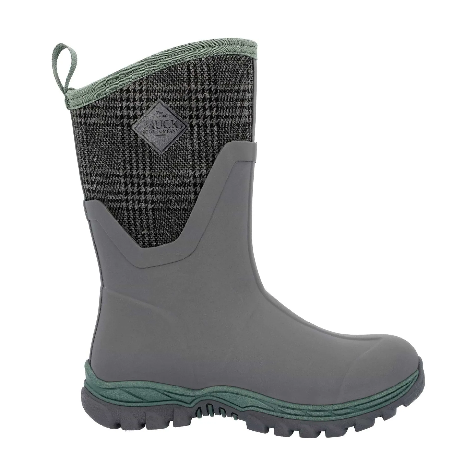 Muck Boots Arctic Sport II Womens Mid Boot - Grey/Plaid