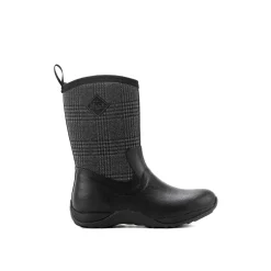 Muck Boots Arctic Weekend Pull On Wellington Boot Womens - Black/Plaid