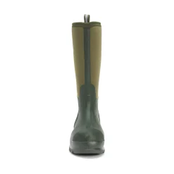 Muck Boots Chore Classic Hi Patterned Unisex Wellington - Moss
