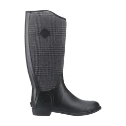 Muck Boots Derby Tall Womens - Black/Plaid