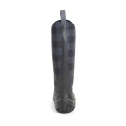 Muck Boots Hale Womens Wellington - Black/Grey Plaid