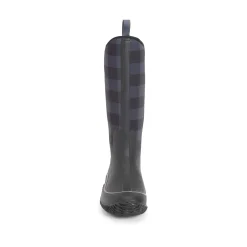 Muck Boots Hale Womens Wellington - Black/Grey Plaid