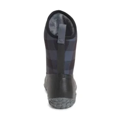Muck Boots Muckster II Mid Womens Wellington - Black/Grey Plaid