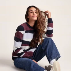 Niamh Womens Chunky Knitted Jumper - Landscape Knit