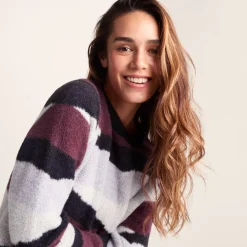 Niamh Womens Chunky Knitted Jumper - Landscape Knit