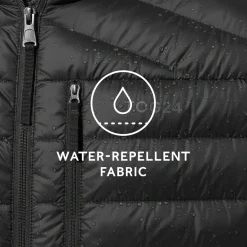 North Mens RDS Certified Down Jacket - Black