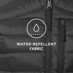 North Womens RDS Certified Down Hooded Jacket - Black