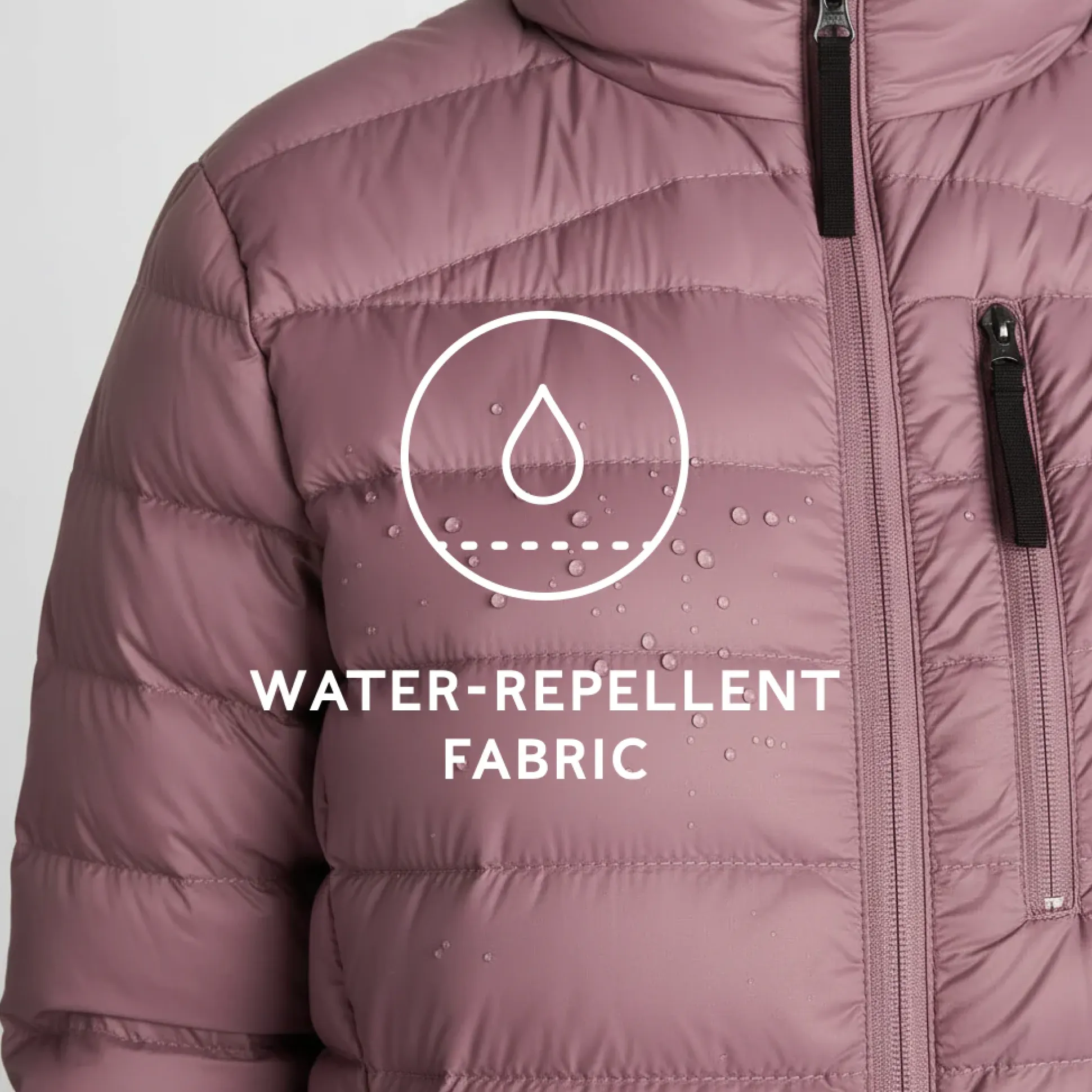 North Womens RDS Certified Down Jacket - Mauve