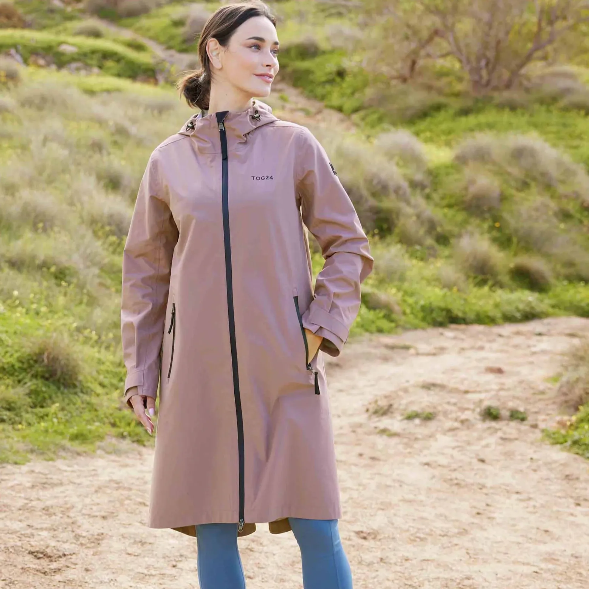 Nova Womens Performance Waterproof Jacket - Mauve